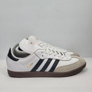 Adidas Samba Classic Men's White Soccer Shoes 772109 US Size 11.5